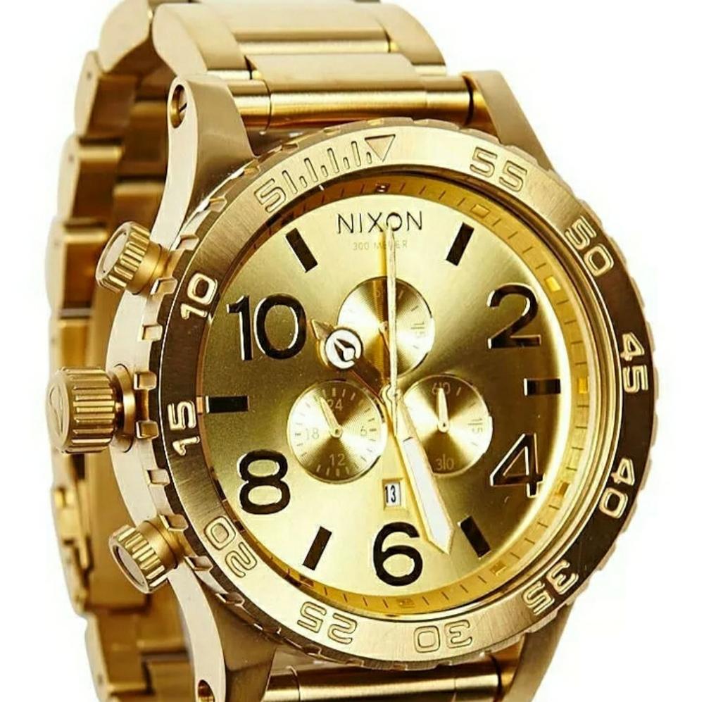 BRAND NEW GOLD NIXON 51-30 MEN'S WOMAN'S WATCH